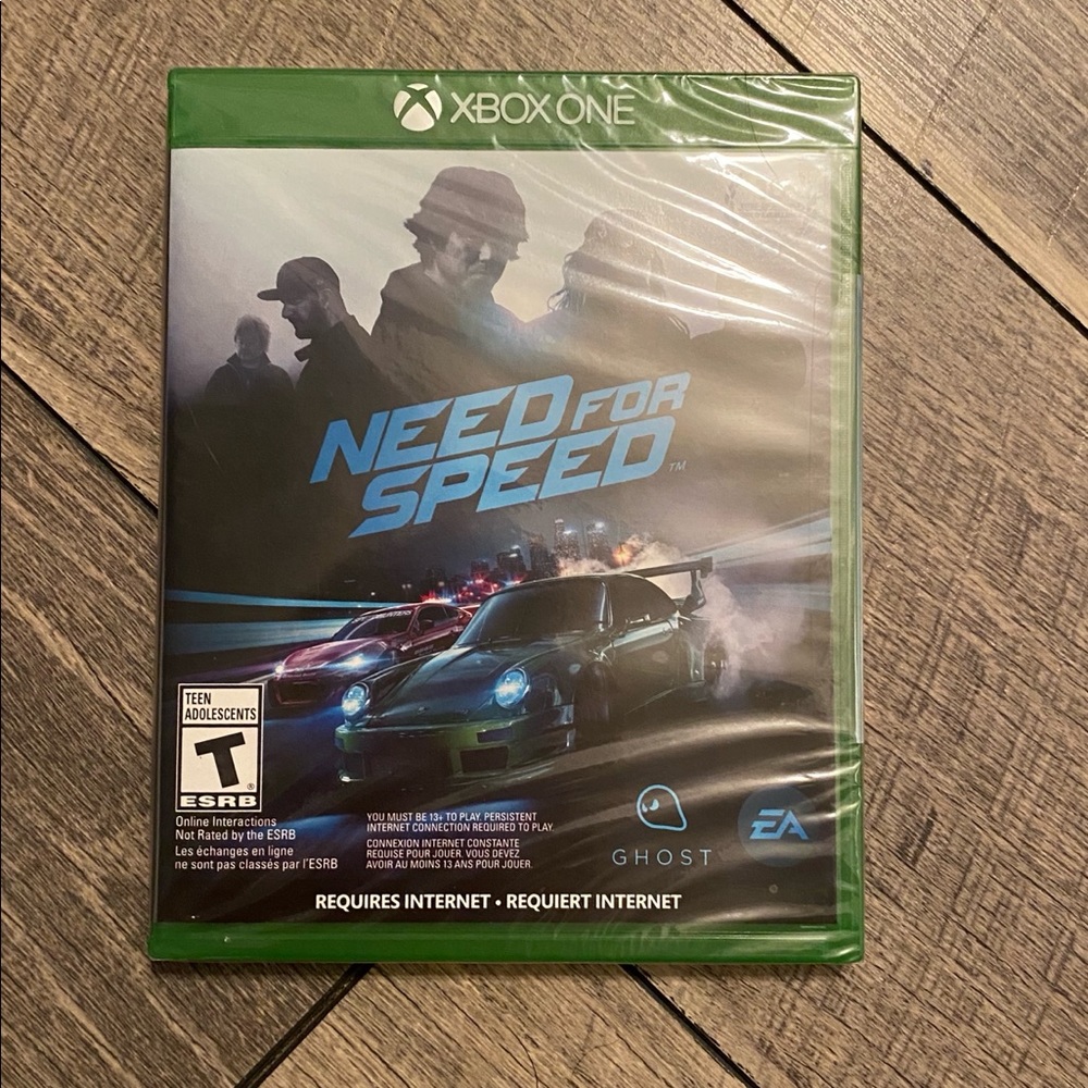 🤓NWT XBOX ONE Need for Speed